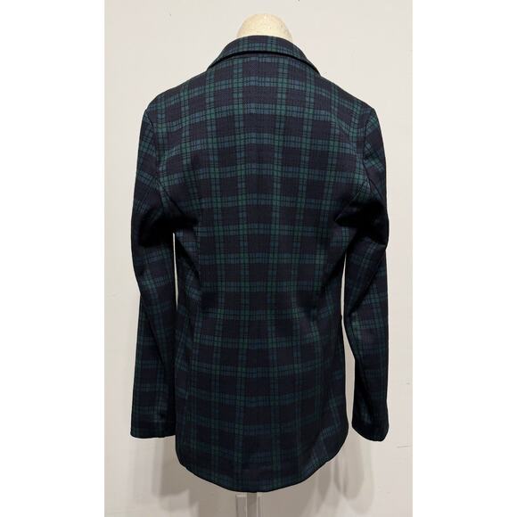May You Be women’s plaid blazer sz S Old Money Career Academia Preppy Office - Picture 2 of 4